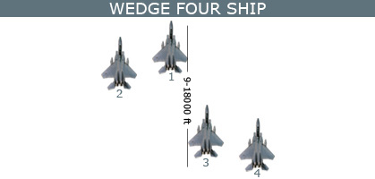 Wedge four ship