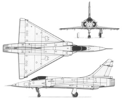 Mirage 2000 trittico