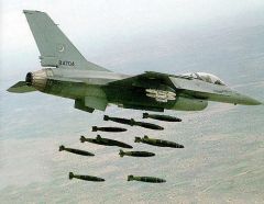 F-16 bombing