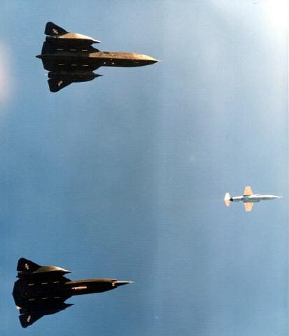 SR-71, YF-12A, F-104