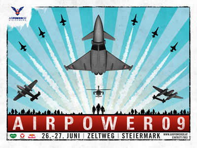 Airpower Airshow 2009 locandina