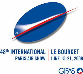 Le Bourget Airshow 2009 locandina